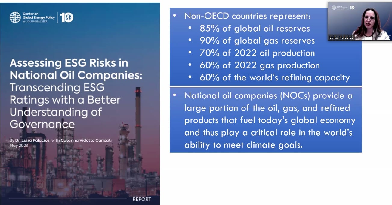 Buenas prácticas de ESG en empresas de petróleo y gas